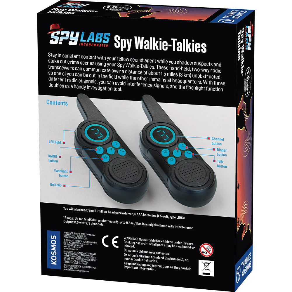 Spy Labs: Spy Walkie-Talkies (V 2.0)
