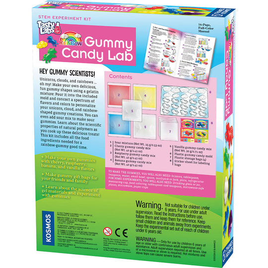 Rainbow Gummy Candy Lab