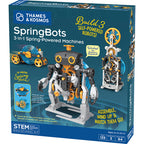 SpringBots: 3-in-1 Spring-Powered Machines