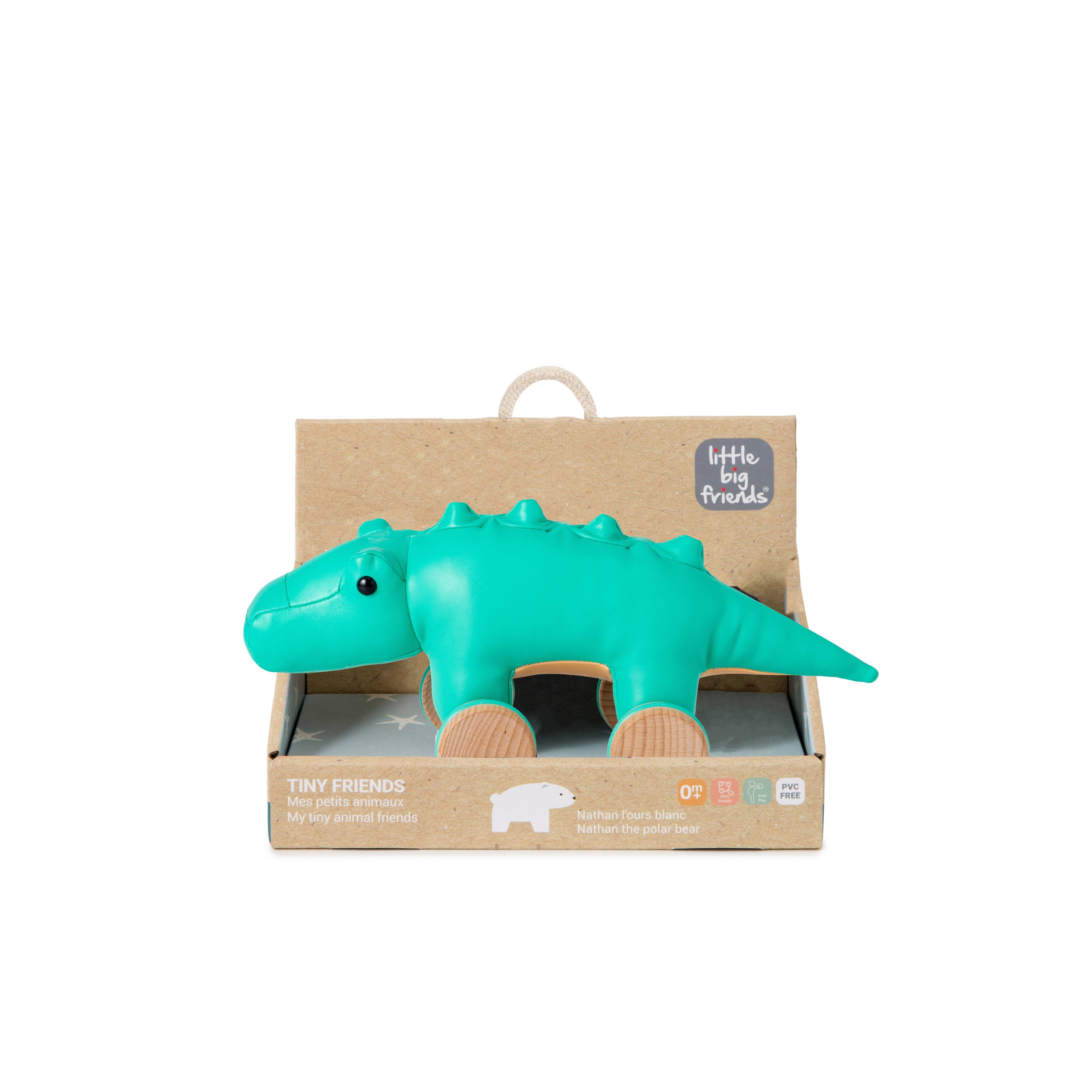 Pull Along Friends -Crocodile - Wheeled Toy