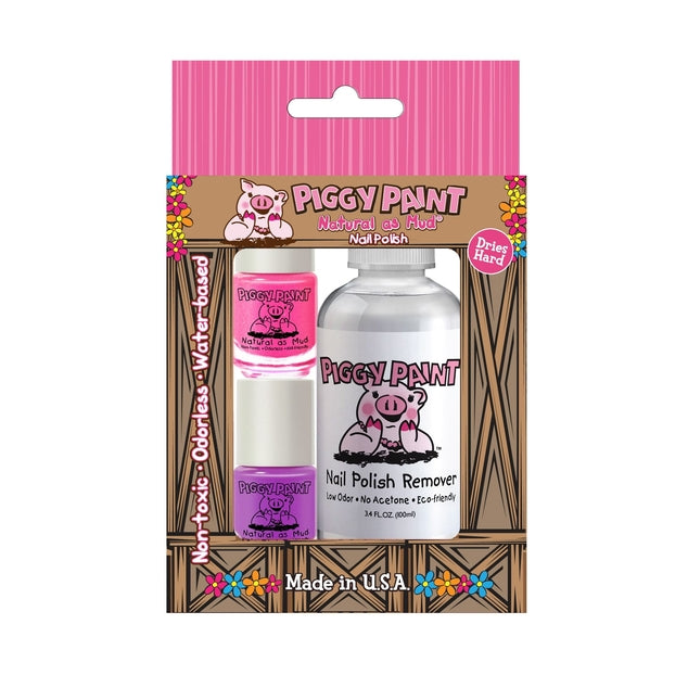Piggy Paint - 2 Polish and Remover Box Set