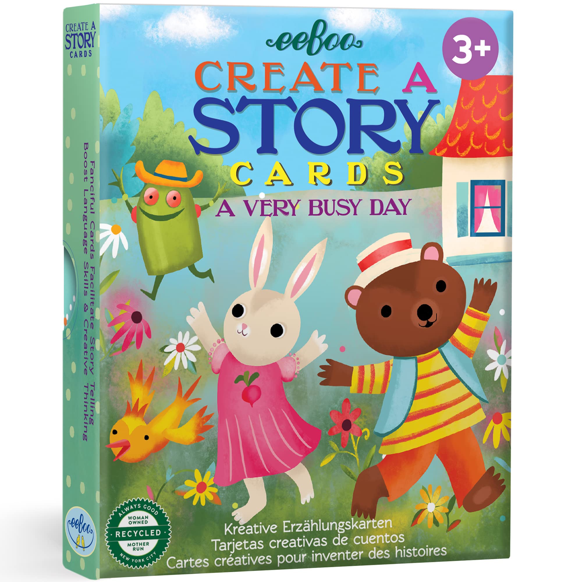 Create A Story Cards: A Very Busy Day