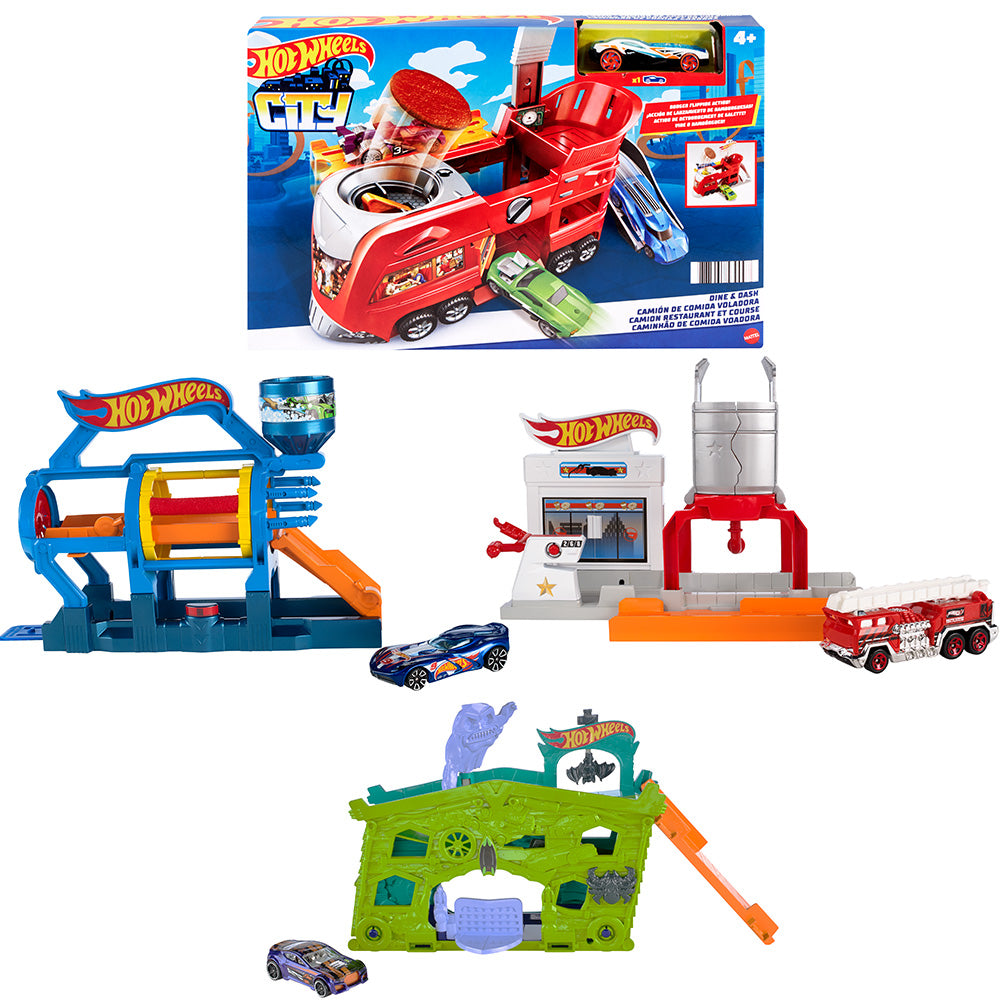 Hot Wheels City - Fold-Out Playset (Assorted)