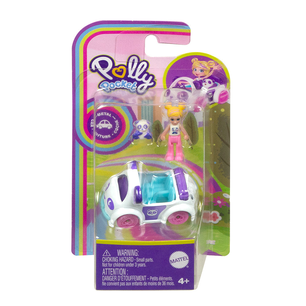 Polly Pocket - Pollyville Single Fig & Car