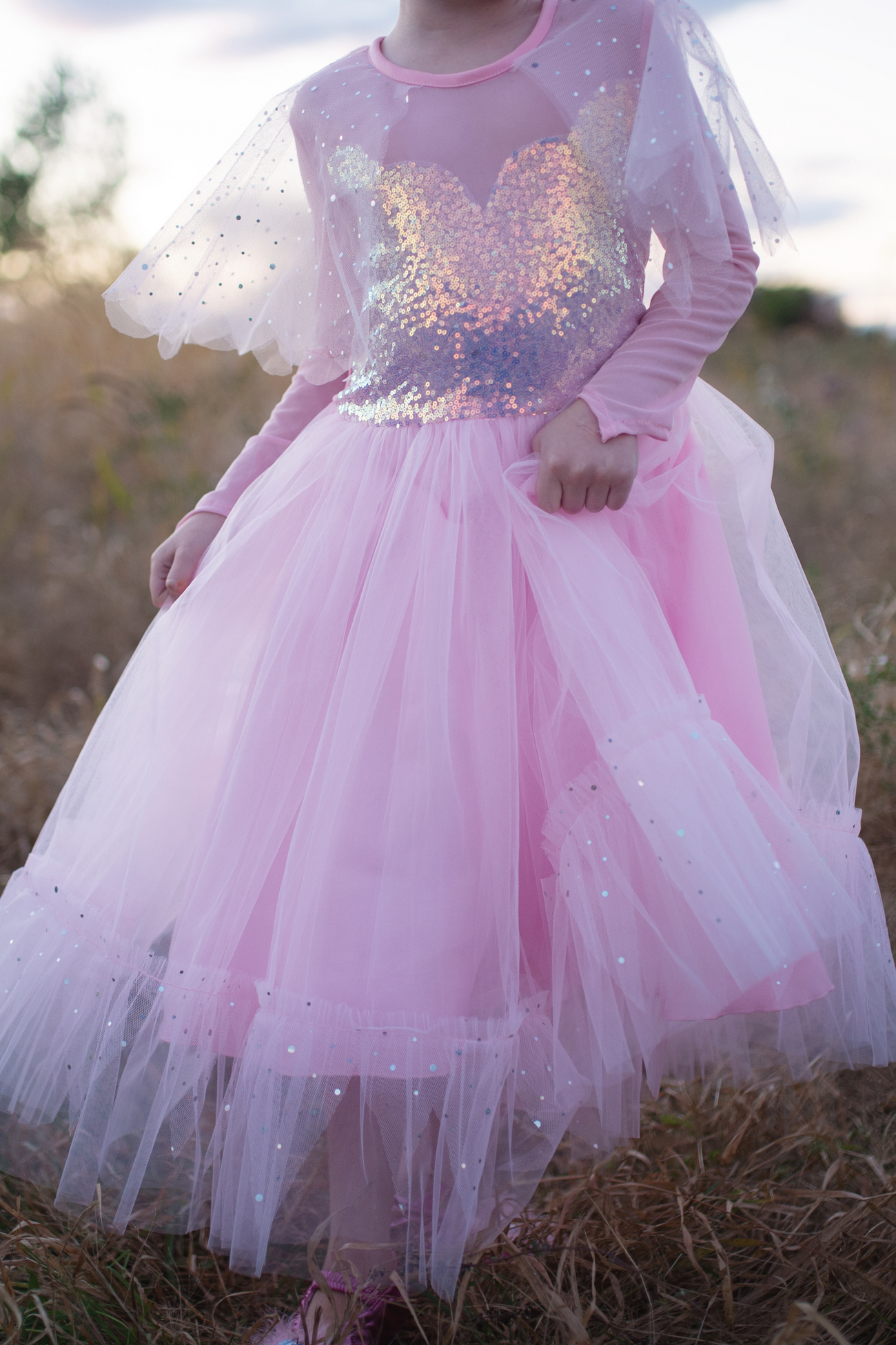 Elegant in Pink Dress