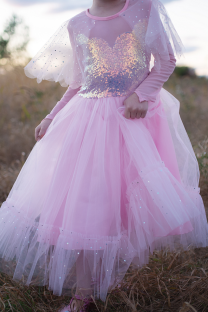 Elegant in Pink Dress