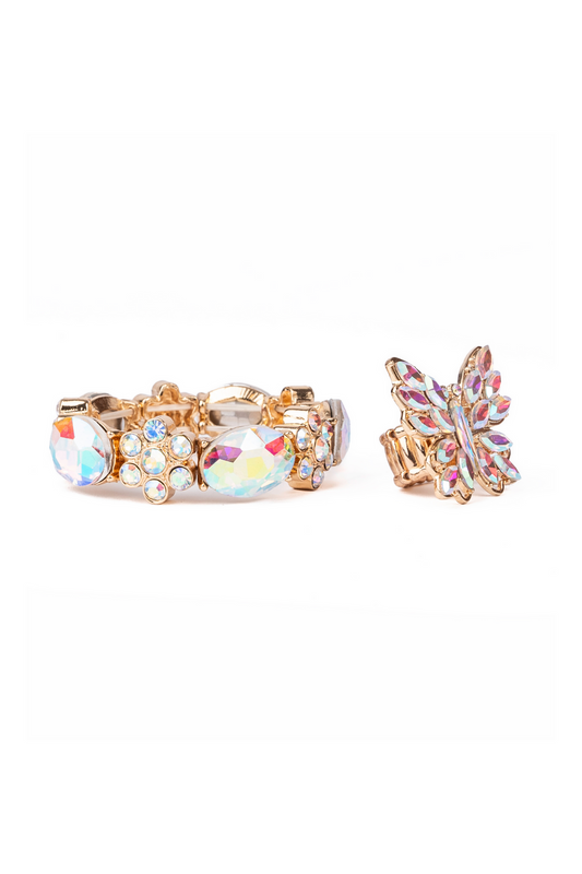 The Rachel Bracelet and Ring Set