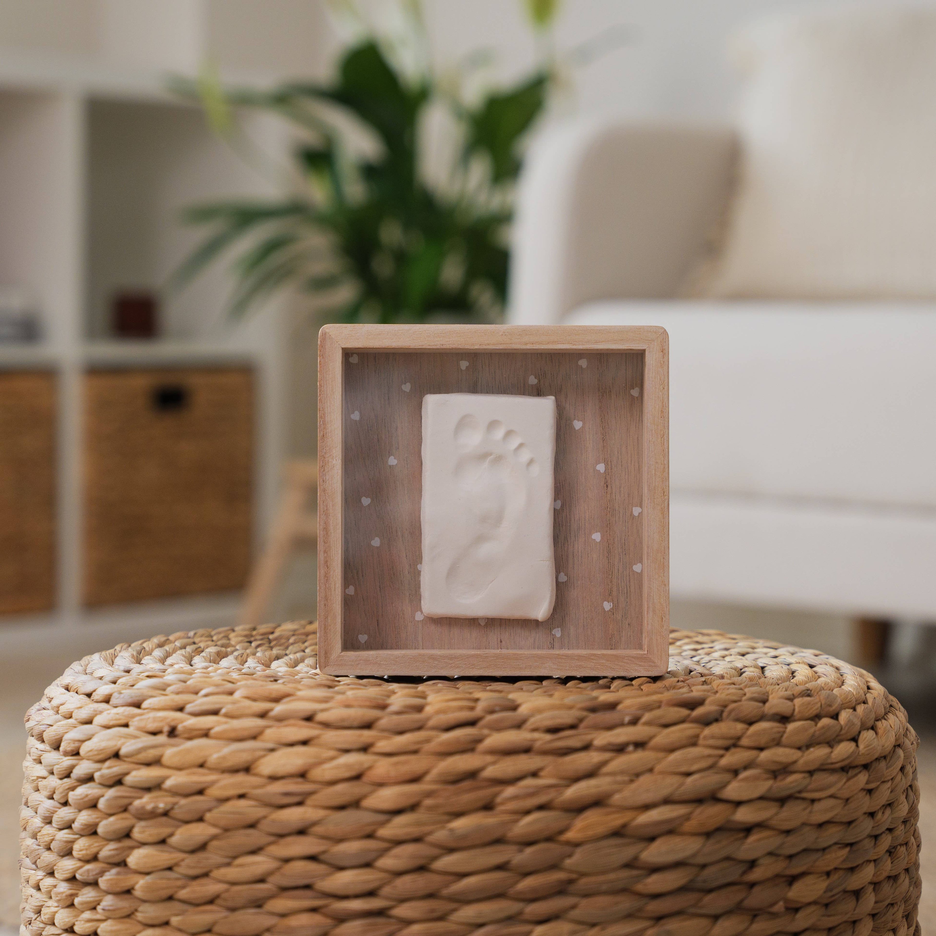 Print Box- Pretty Hearts|Baby Imprint Frame