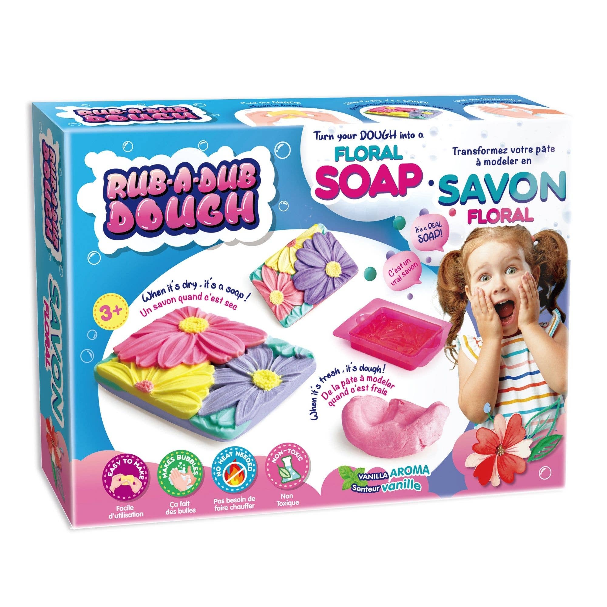 Floral Soap DIY Activity Kit for Kids