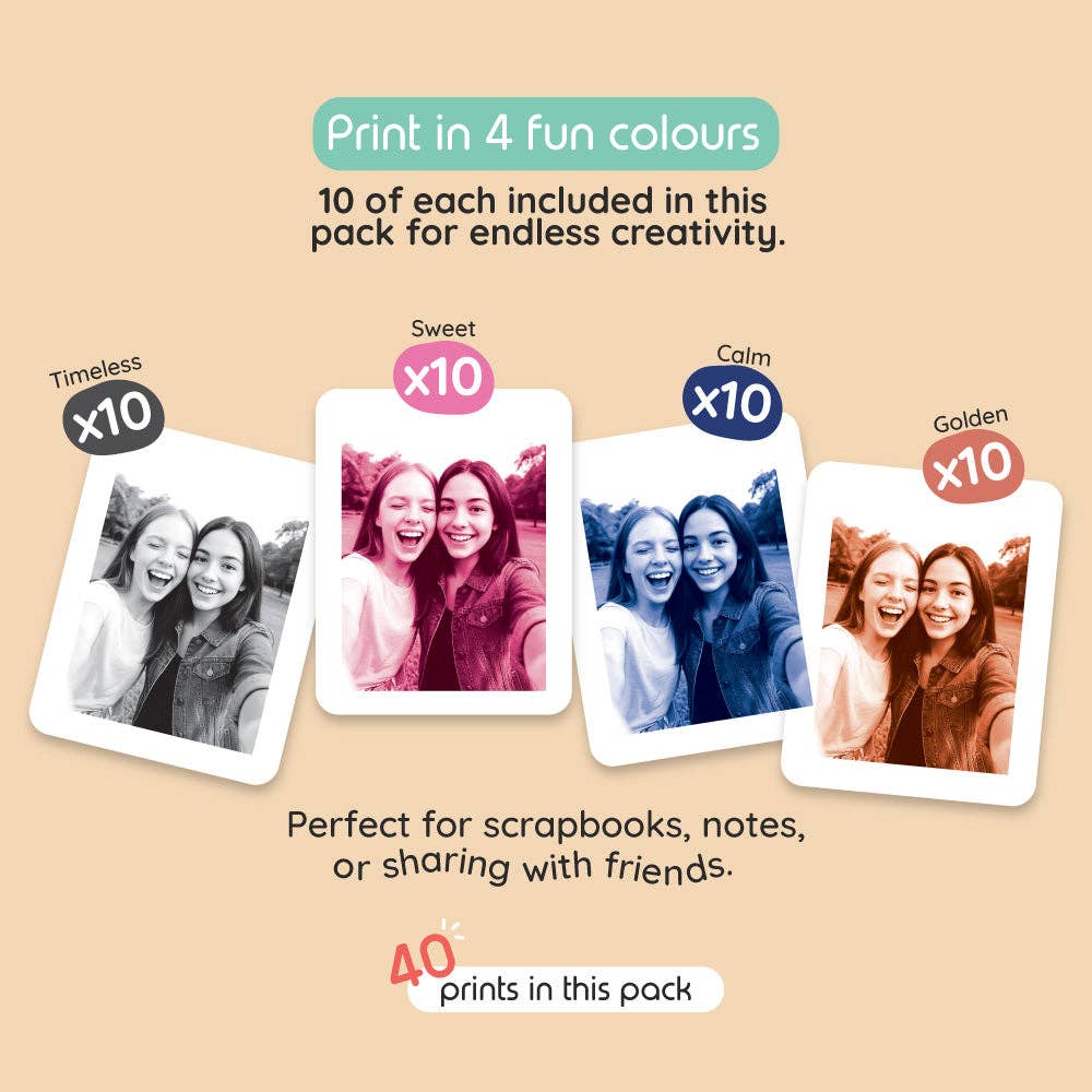 Print Pack 40 Prints | For Model P2