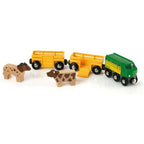 BRIO World Farm Train Set - 5 Piece