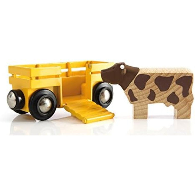 BRIO World Farm Train Set - 5 Piece