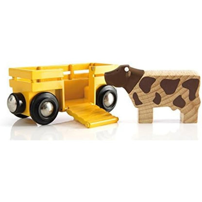 BRIO World Farm Train Set - 5 Piece
