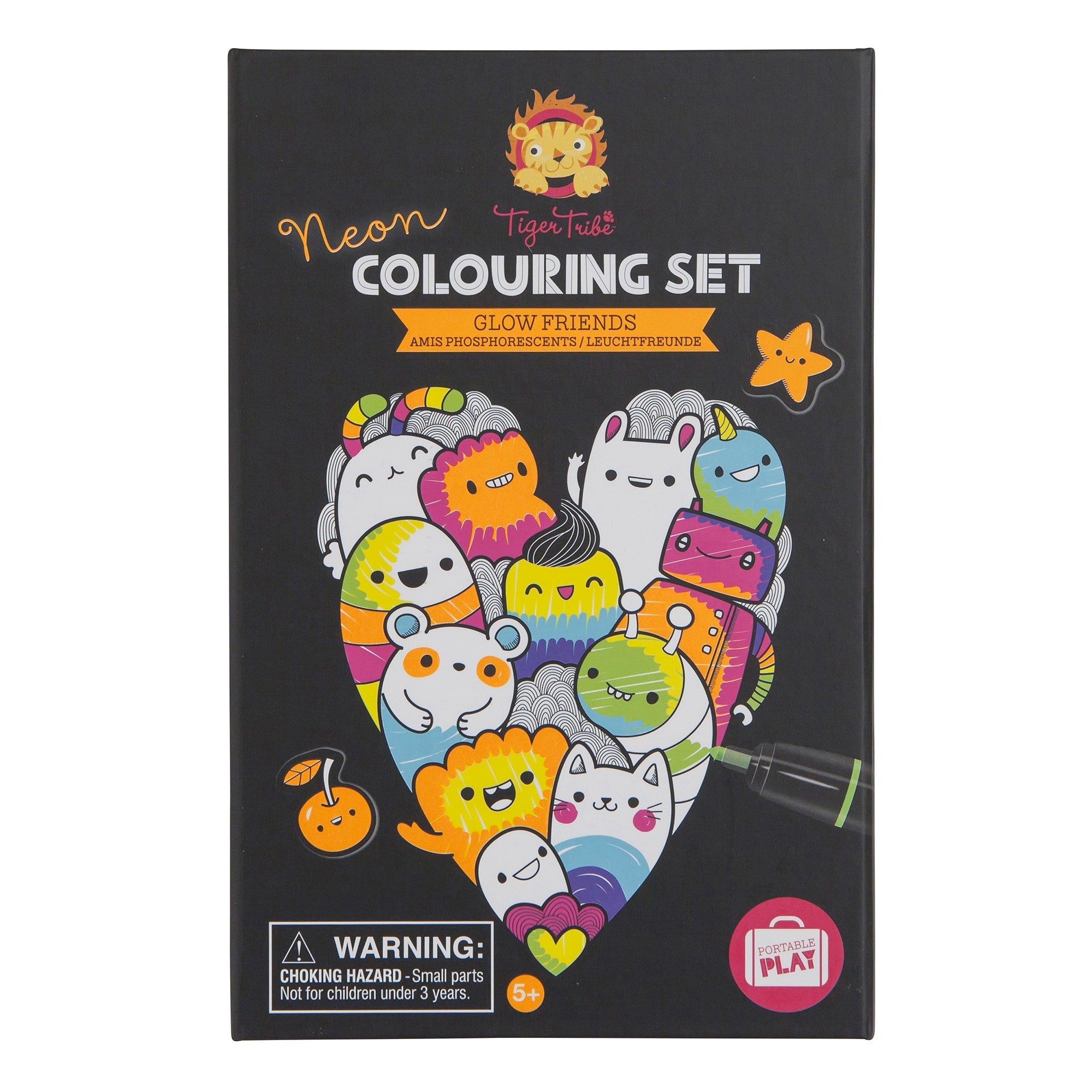Neon Colouring Set