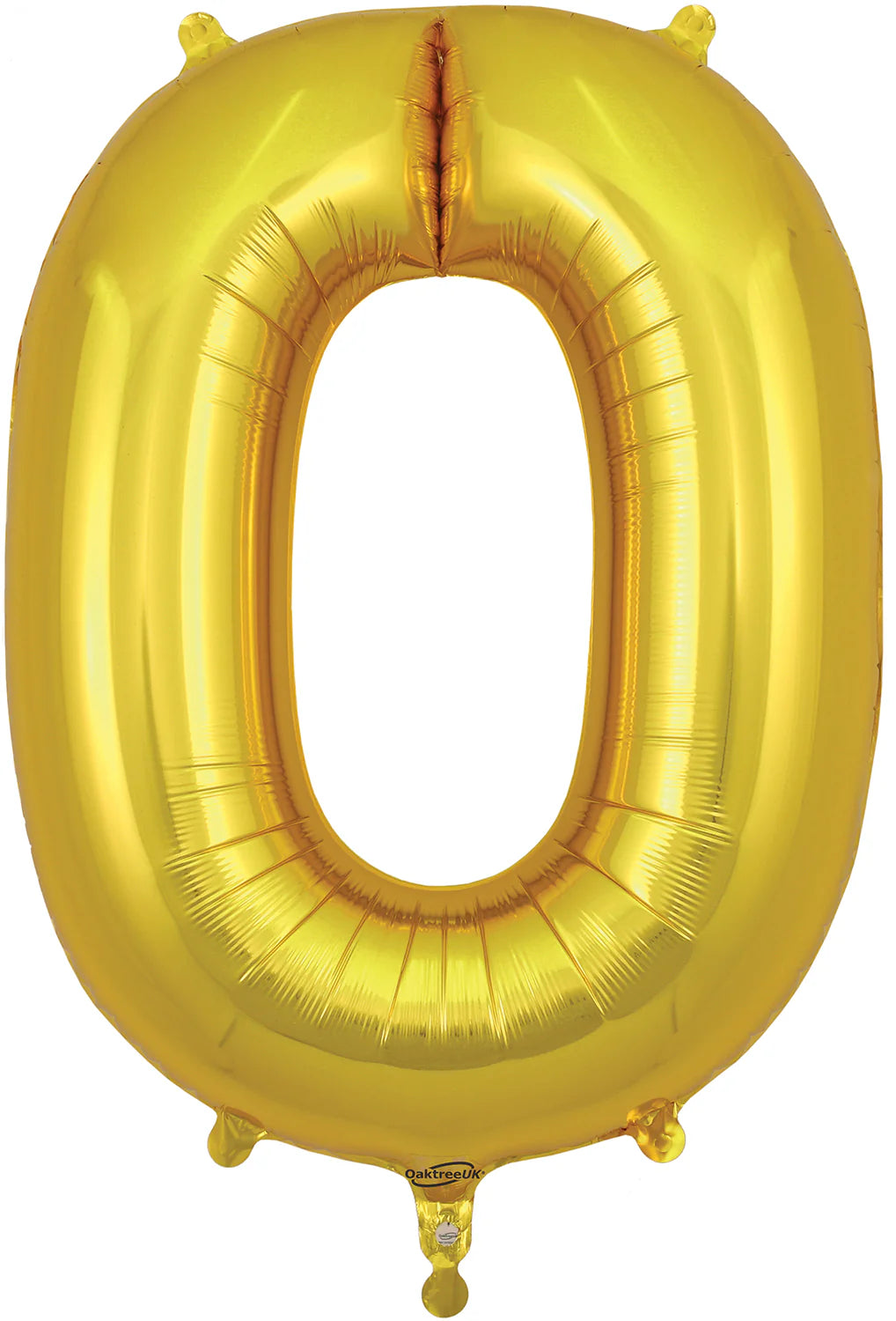 34" Foil Number Balloon - 0 to 9 - Gold