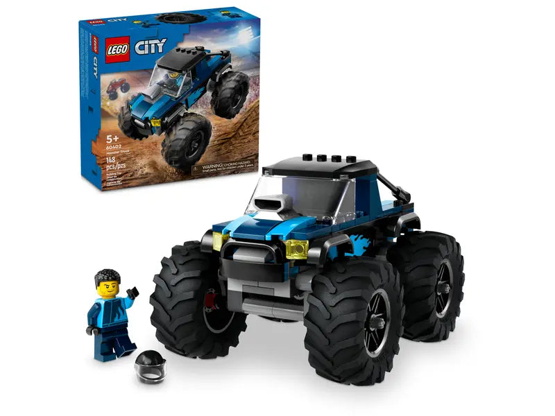 City - Blue Monster Truck