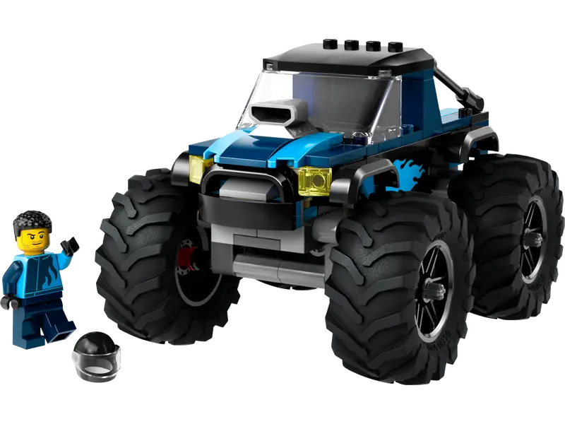 City - Blue Monster Truck