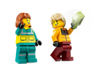 Emergency Ambulance and Snowboarder