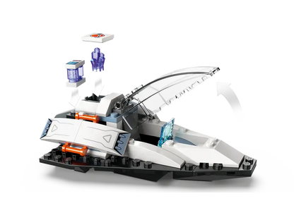 City Spaceship and Asteroid Discovery
