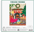 Fireside Friends 1000 Piece Puzzle in Square Box