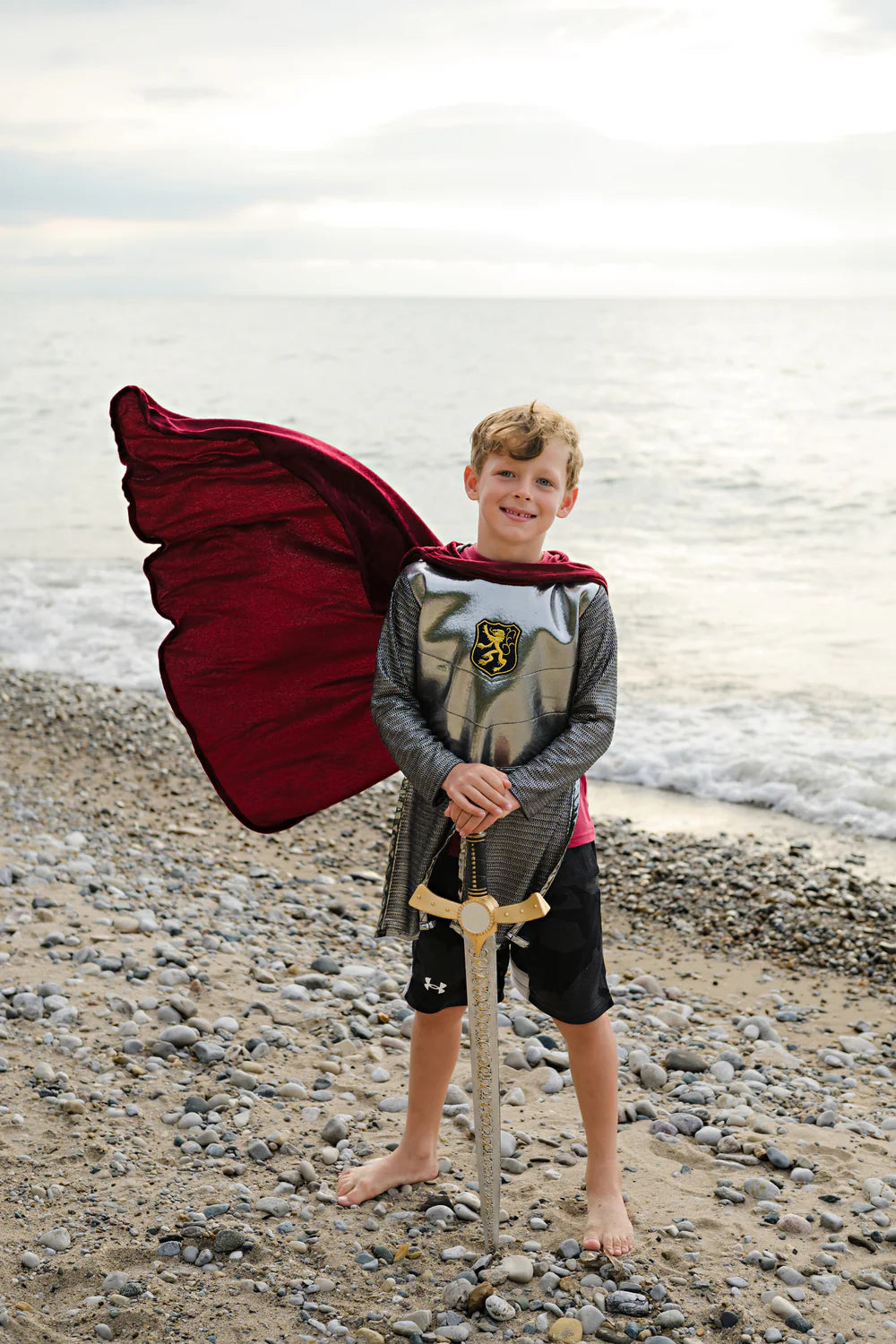 Silver Knight with Cape