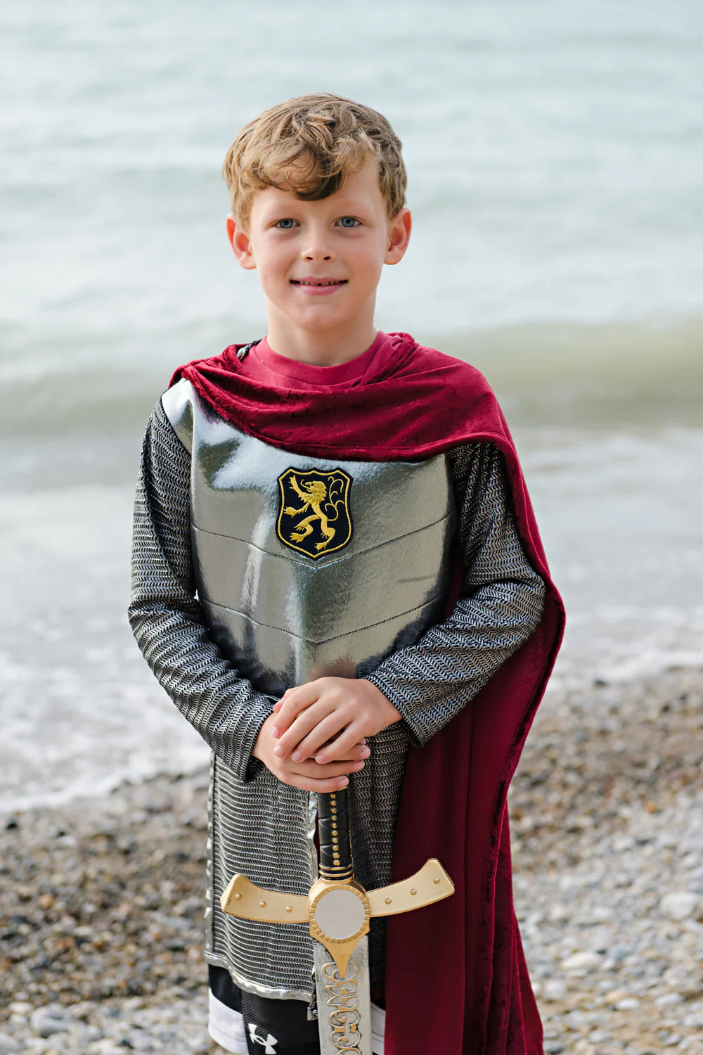 Silver Knight with Cape