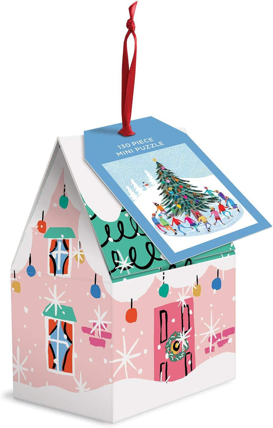 Tree Skaters 130 Piece Puzzle Ornament