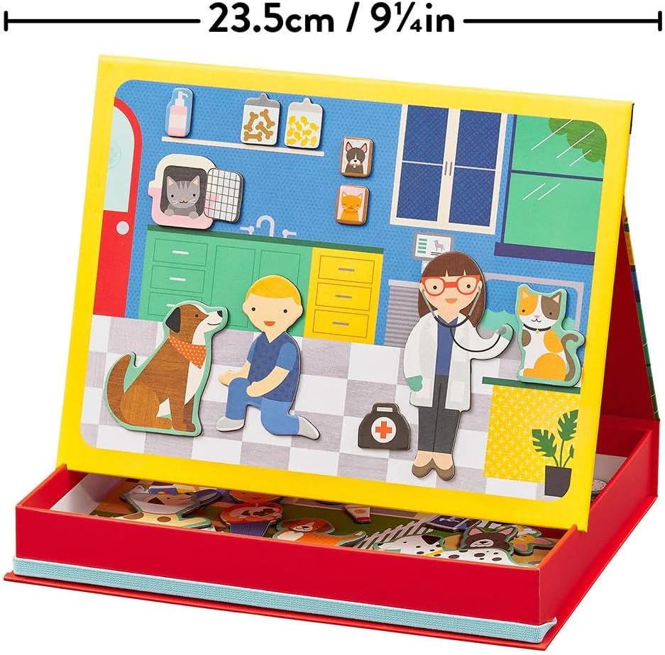 Pet Hospital Magnetic Play Scene