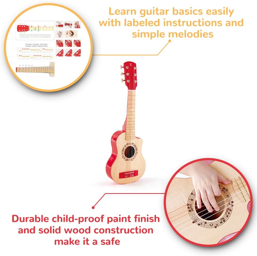 Red Flame Guitar