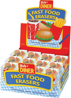 Fast Food Erasers
