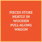 Safari Animals Wooden Bowling