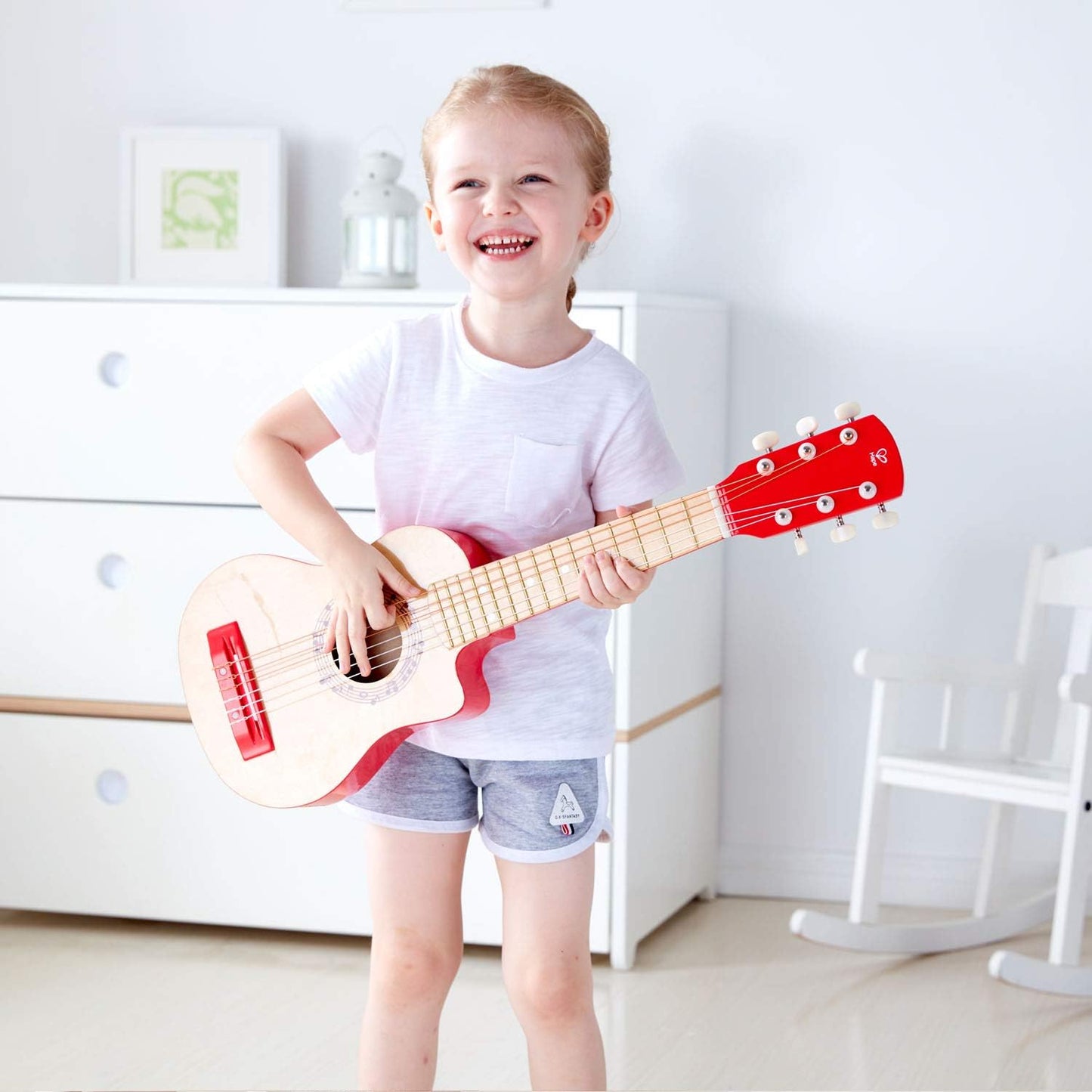 Red Flame Guitar