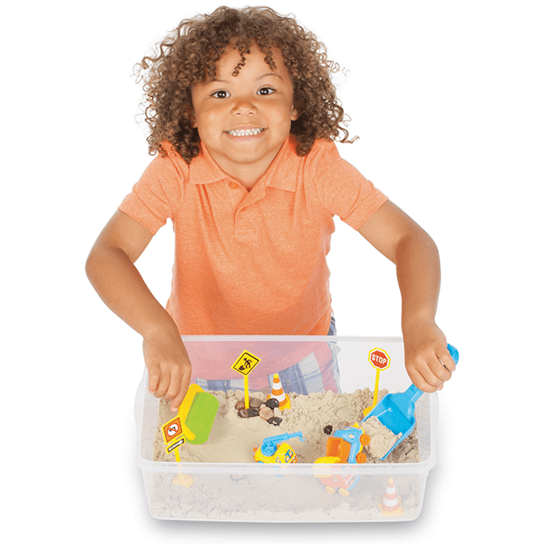 Sensory Bin Construction Zone