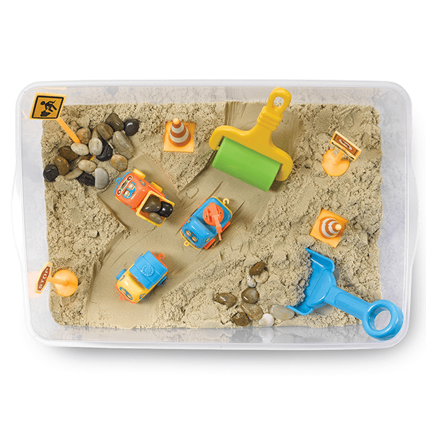 Sensory Bin Construction Zone
