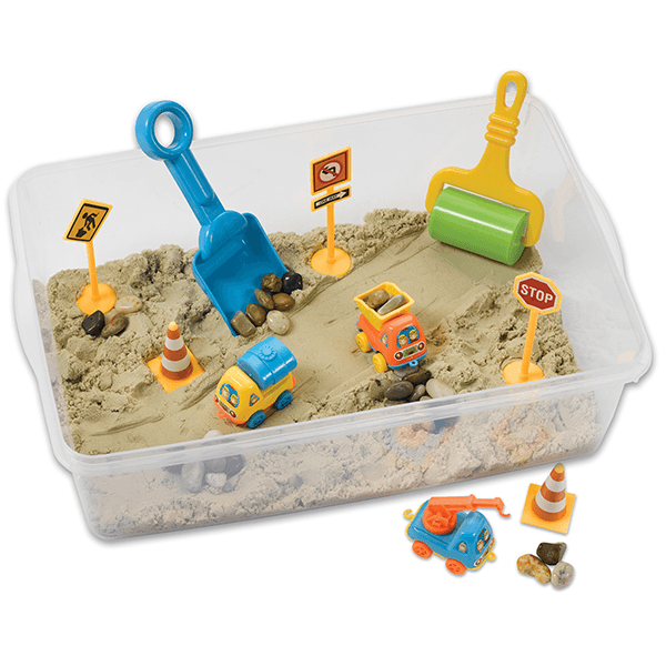 Sensory Bin Construction Zone