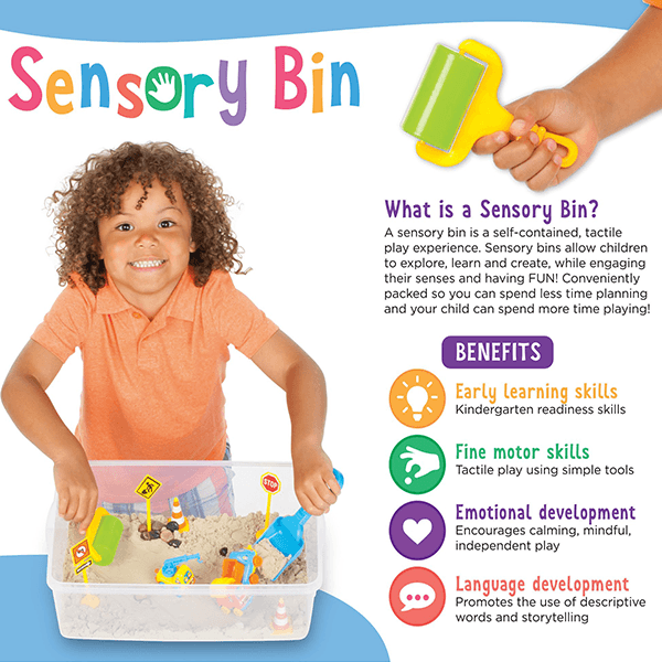 Sensory Bin Construction Zone