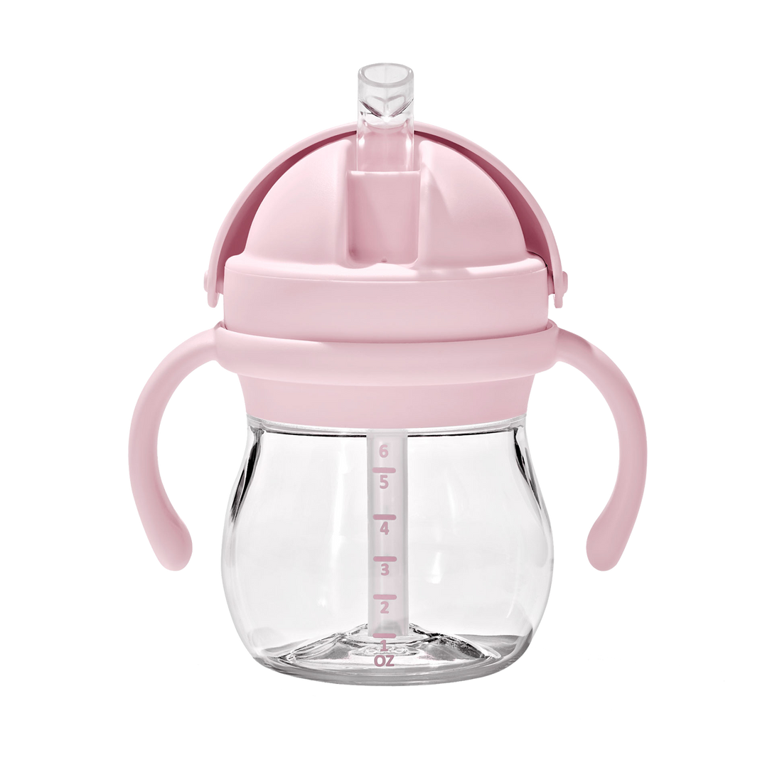 Transition Straw Cup With Removable Handles - 6oz -Blossom