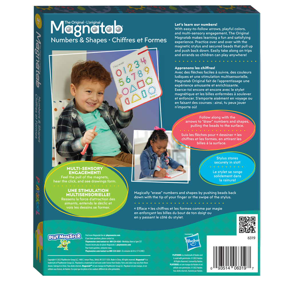 Magnatab Numbers & Shapes by Playskool – 20% Off