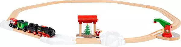Christmas Steaming Train Set