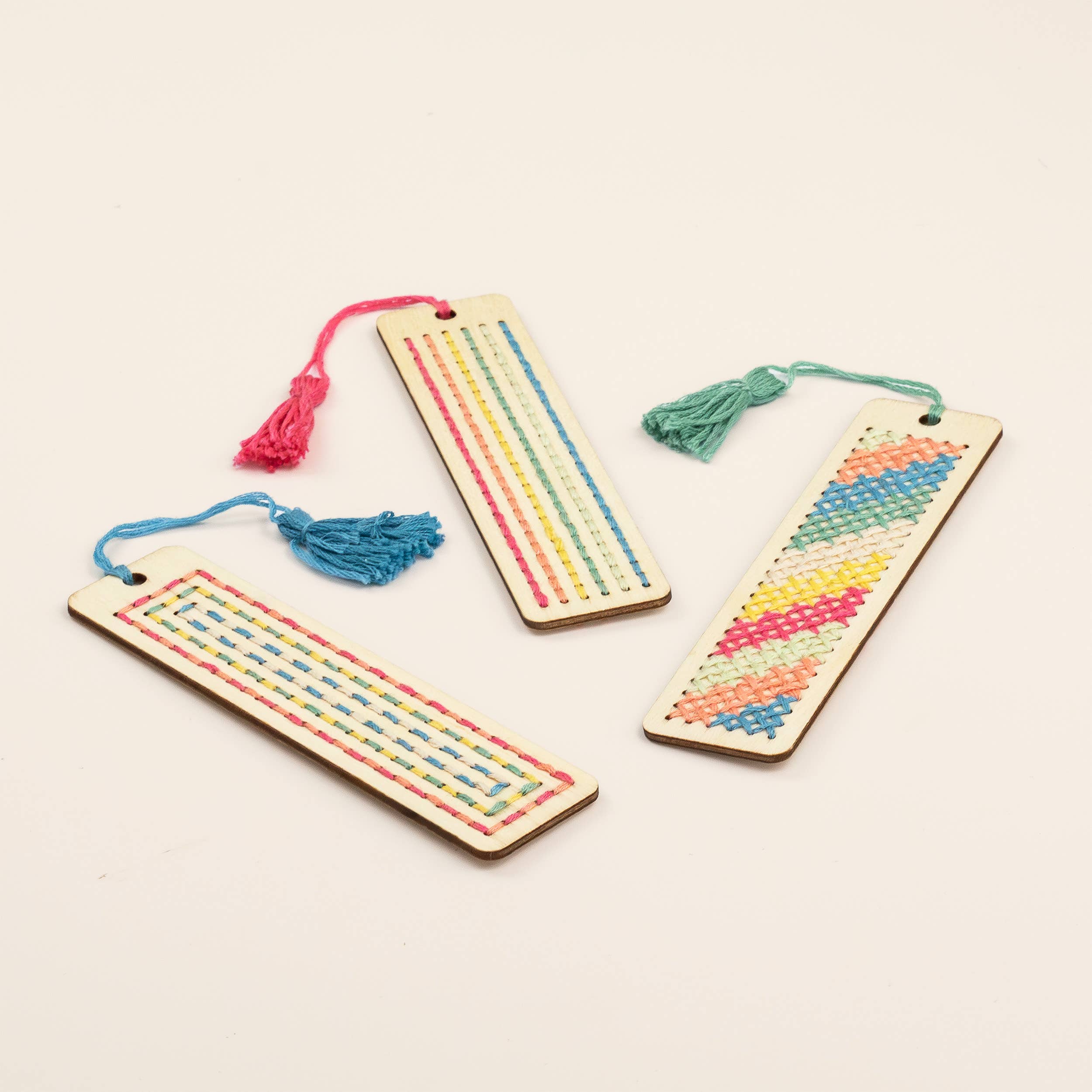 DIY Craft Kit - Kids: Make Your Own Stitched Tassel Bookmark