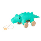 Pull Along Friends -Crocodile - Wheeled Toy