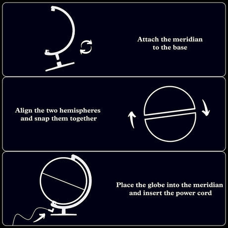 The Thames & Kosmos Illuminated Geopolitical Globe