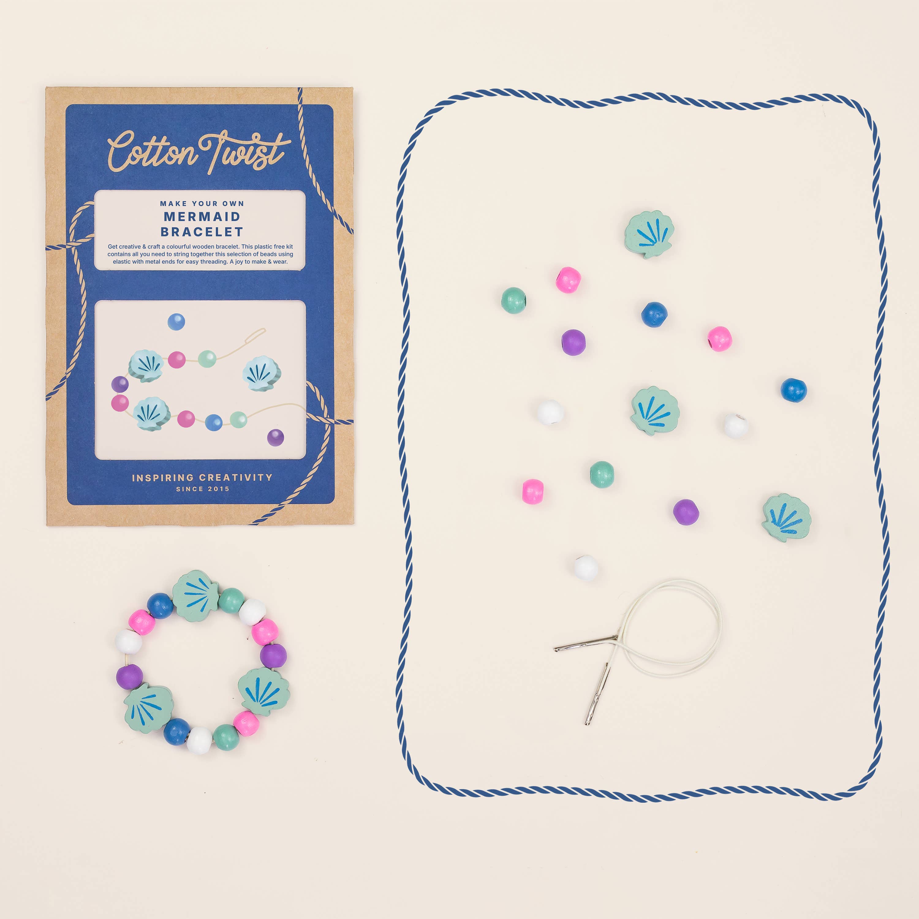 Make Your Own Mermaid Bracelet