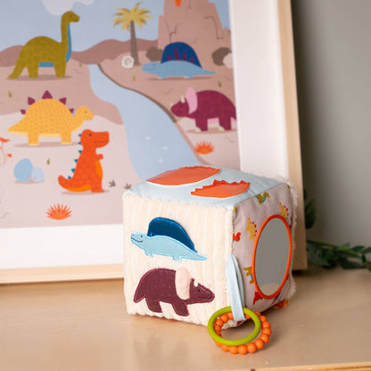 Soft Activity Cube - Dino - Sensory Toy