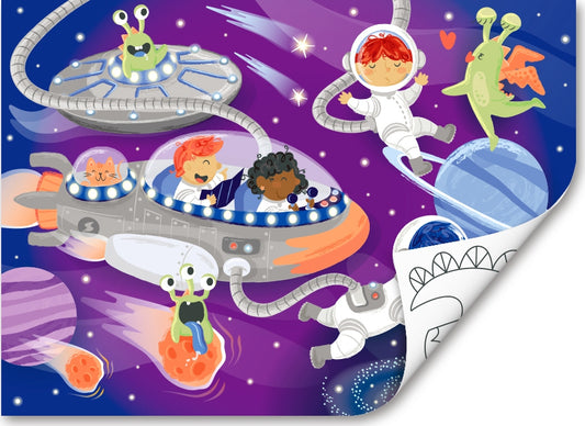Space Friends Wooden Puzzle