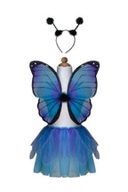 Midnight Butterfly Tutu With Wings & Headband