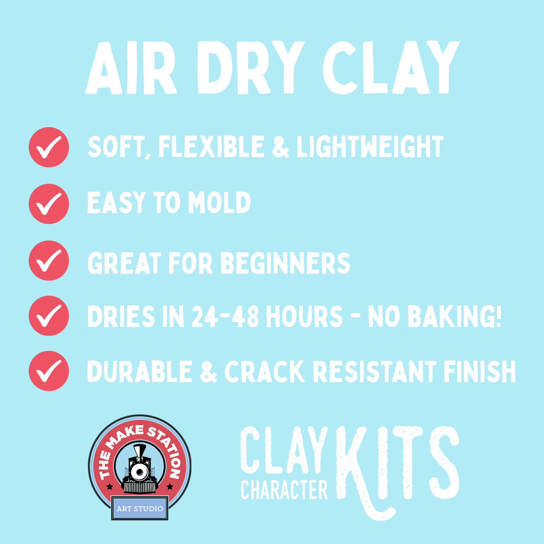 S'more Than A Feeling Air Dry Clay Kit