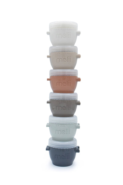 2oz Snap & Go Pods - 6 Freezer & Snack Containers