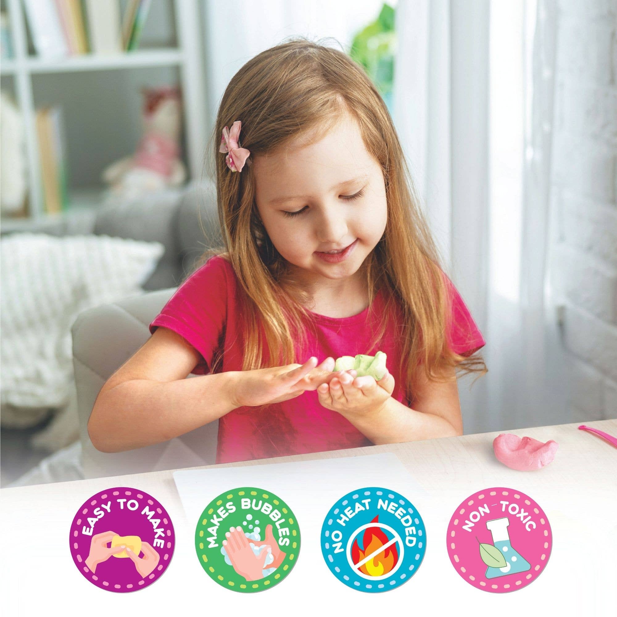 Floral Soap DIY Activity Kit for Kids