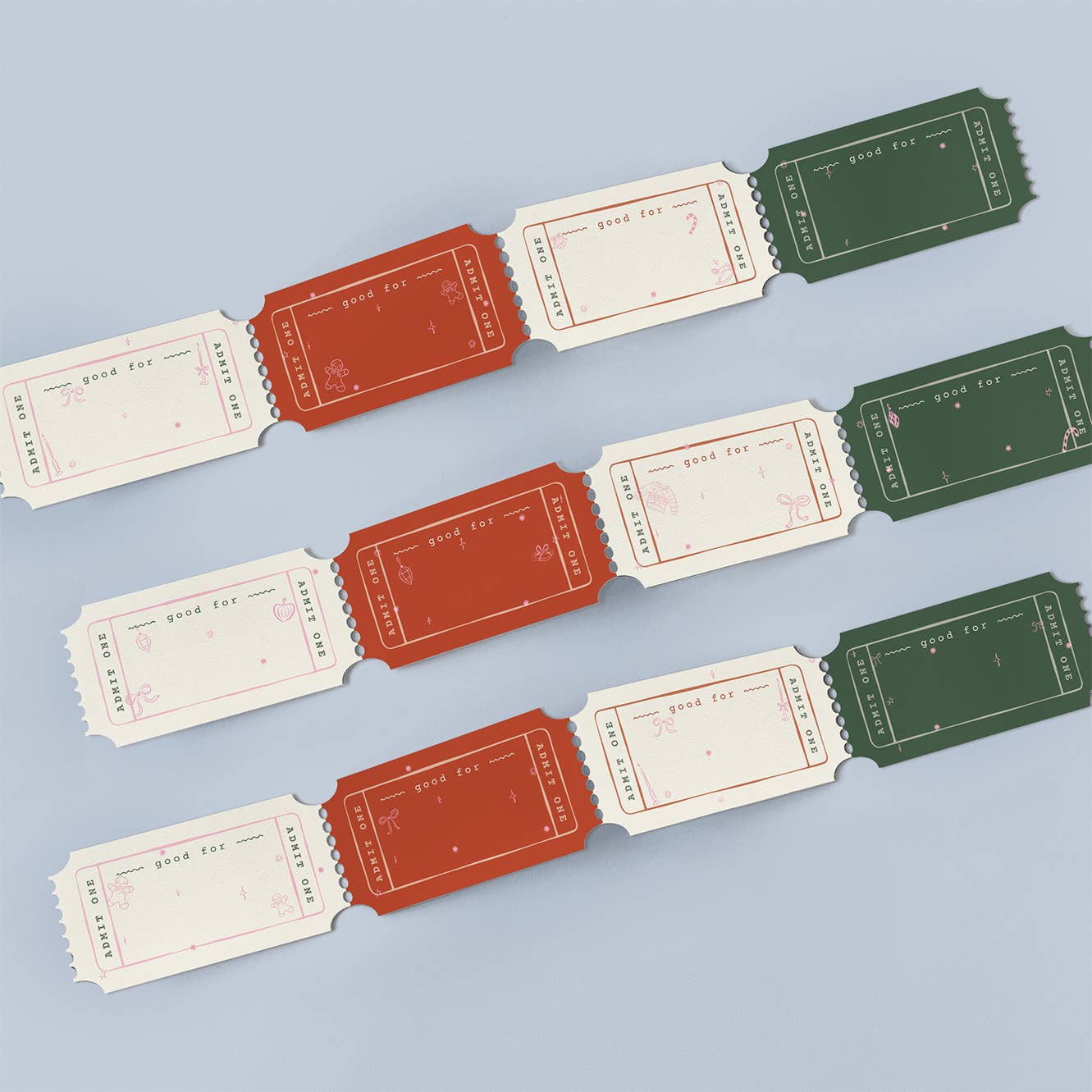 Mini Holiday Coupon Card – Festive Tear-Off Activities